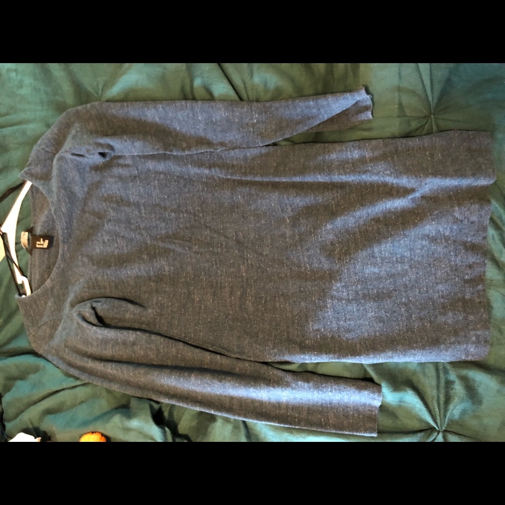 Long sleeve mini dress
